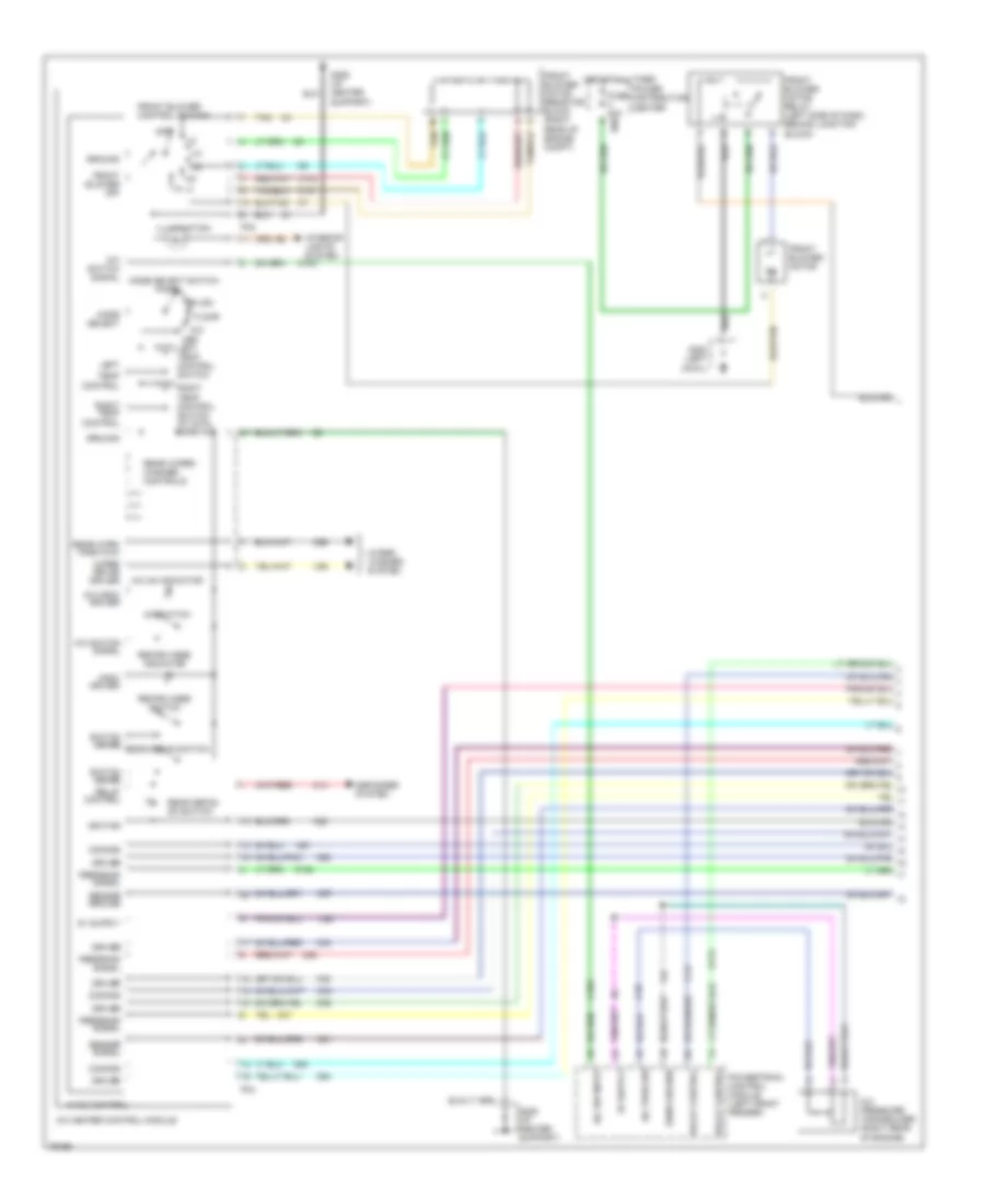 Air Conditioning Wiring Diagrams (1 of 2) for Dodge Caravan LE 1996