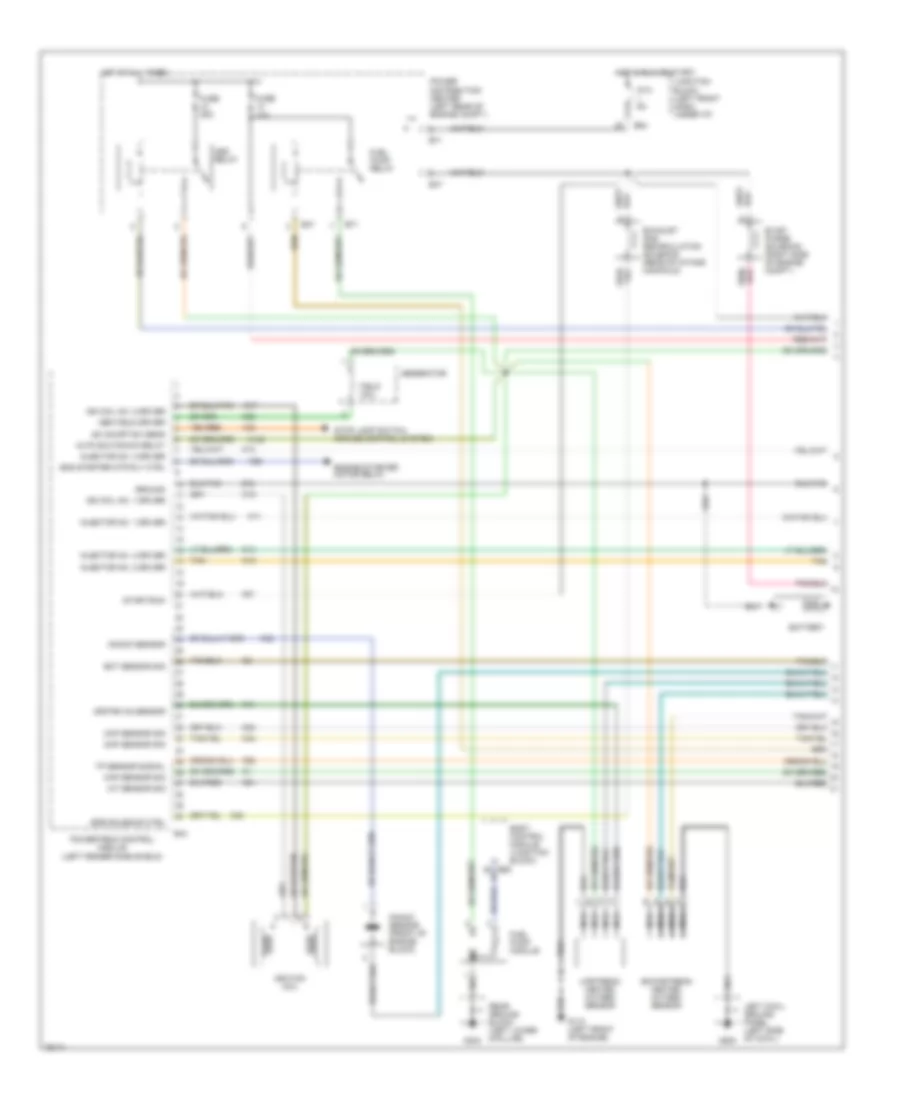 2 4L Engine Performance Wiring Diagrams 1 of 3 for Dodge Caravan LE 1996
