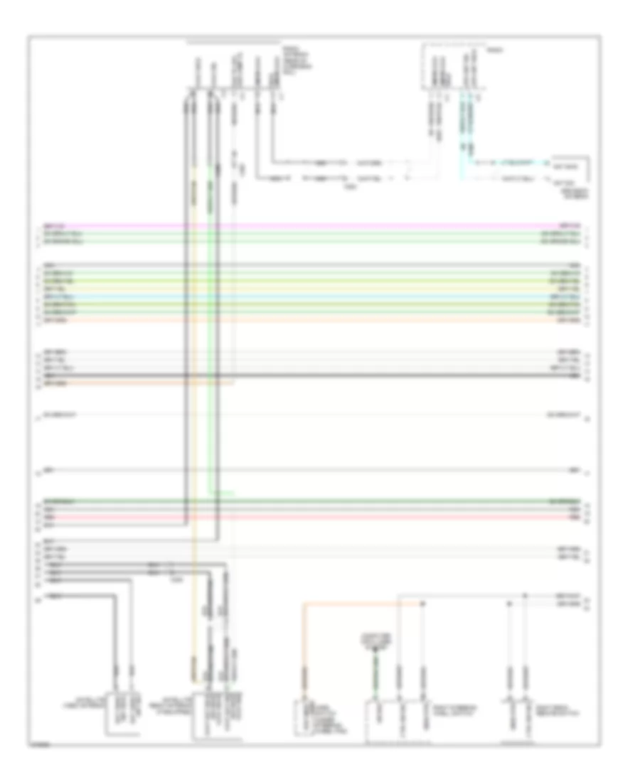 Navigation Wiring Diagram, Premium (3 of 4) for Dodge Journey SXT 2010