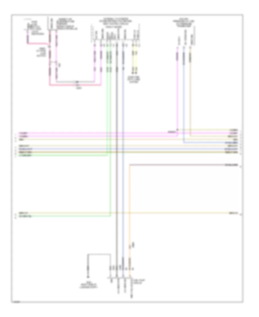 2.4L, Engine Performance Wiring Diagram (2 of 7) for Dodge Dart GT 2014