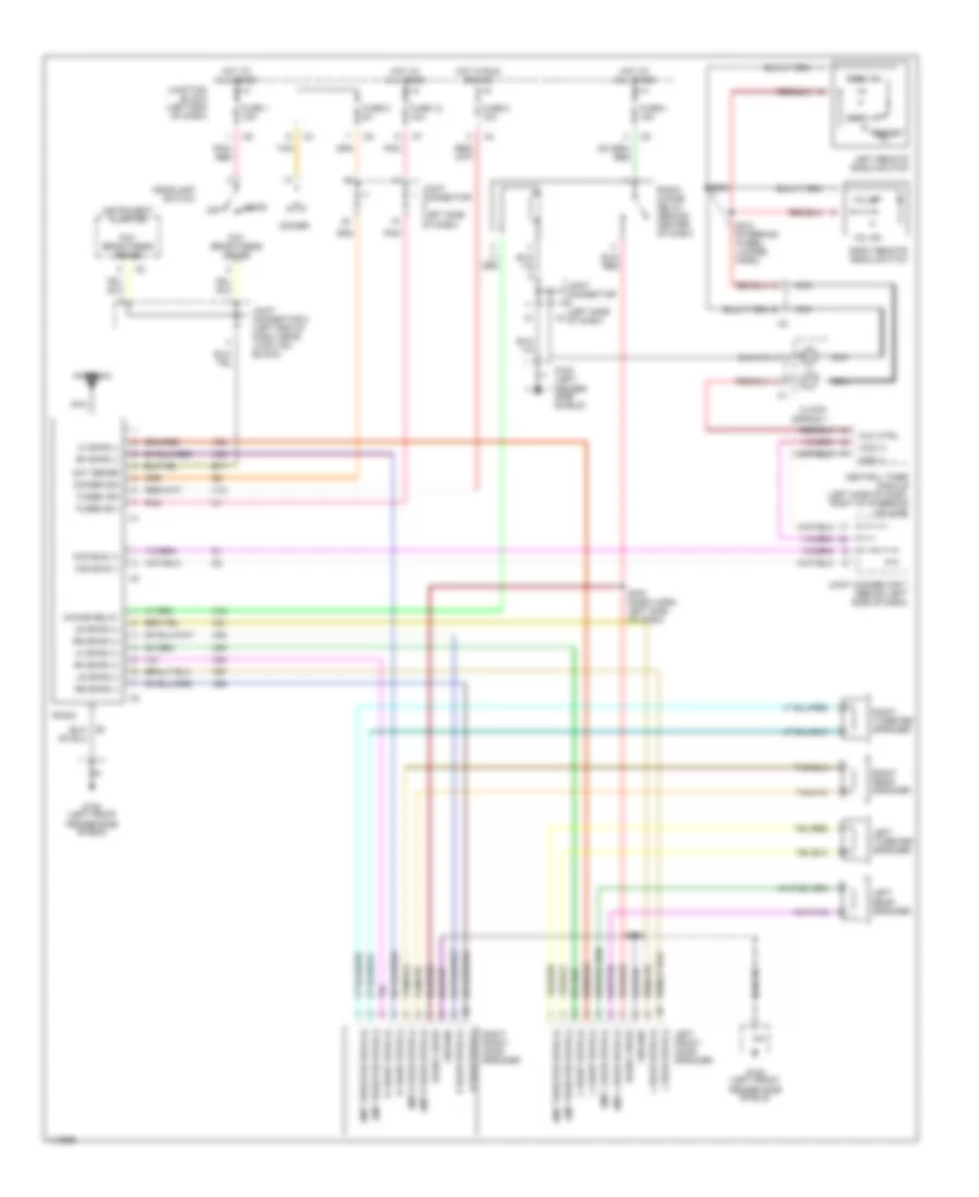 Radio Wiring Diagrams Premium Radio for Dodge Pickup R1999 3500