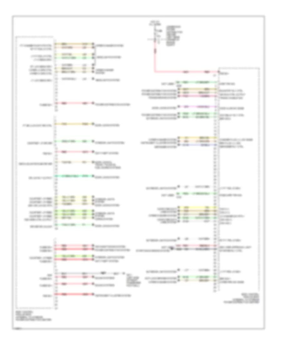 Body Control Modules Wiring Diagram 1 of 2 for Dodge Dart Limited 2014