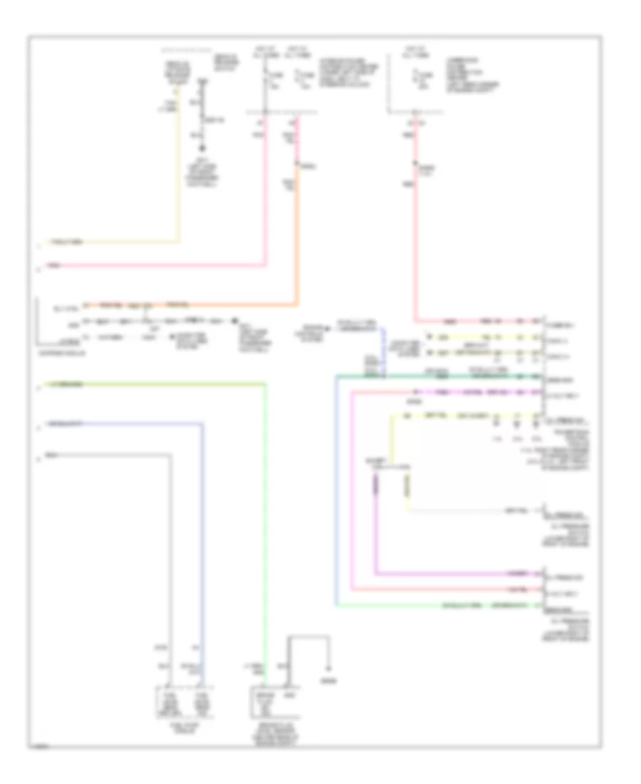 Instrument Cluster Wiring Diagram (2 of 2) for Dodge Dart Limited 2014