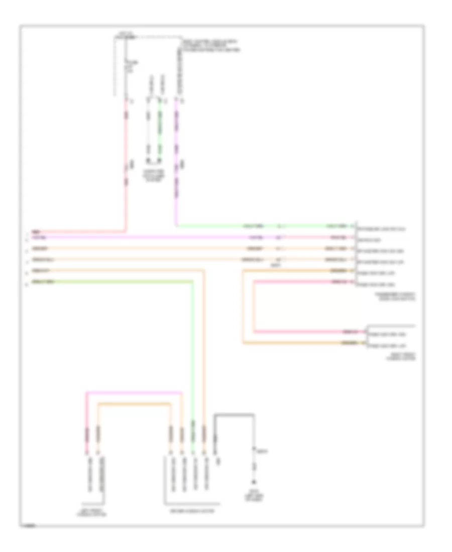 Power Windows Wiring Diagram, Base (2 of 2) for Dodge Dart Limited 2014