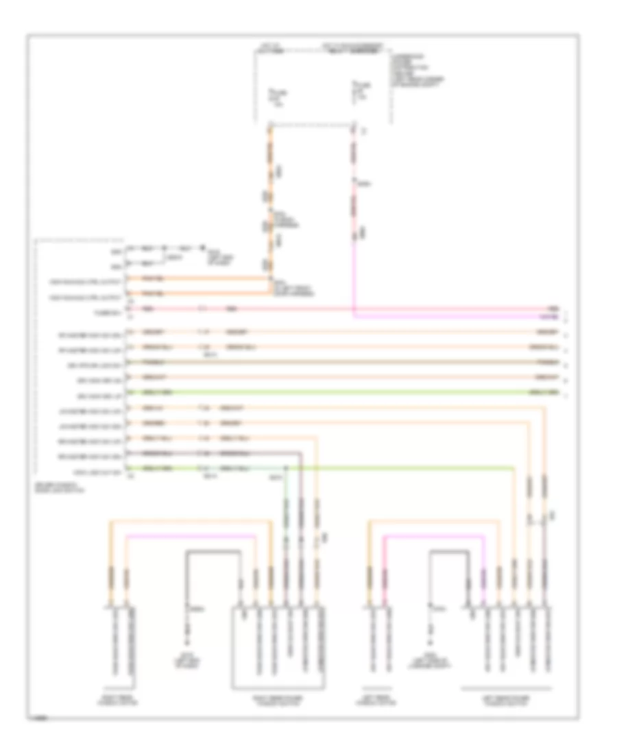 Power Windows Wiring Diagram, Premium (1 of 2) for Dodge Dart Limited 2014