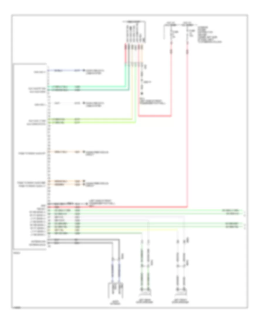 Radio Wiring Diagram Base 1 of 3 for Dodge Dart Limited 2014