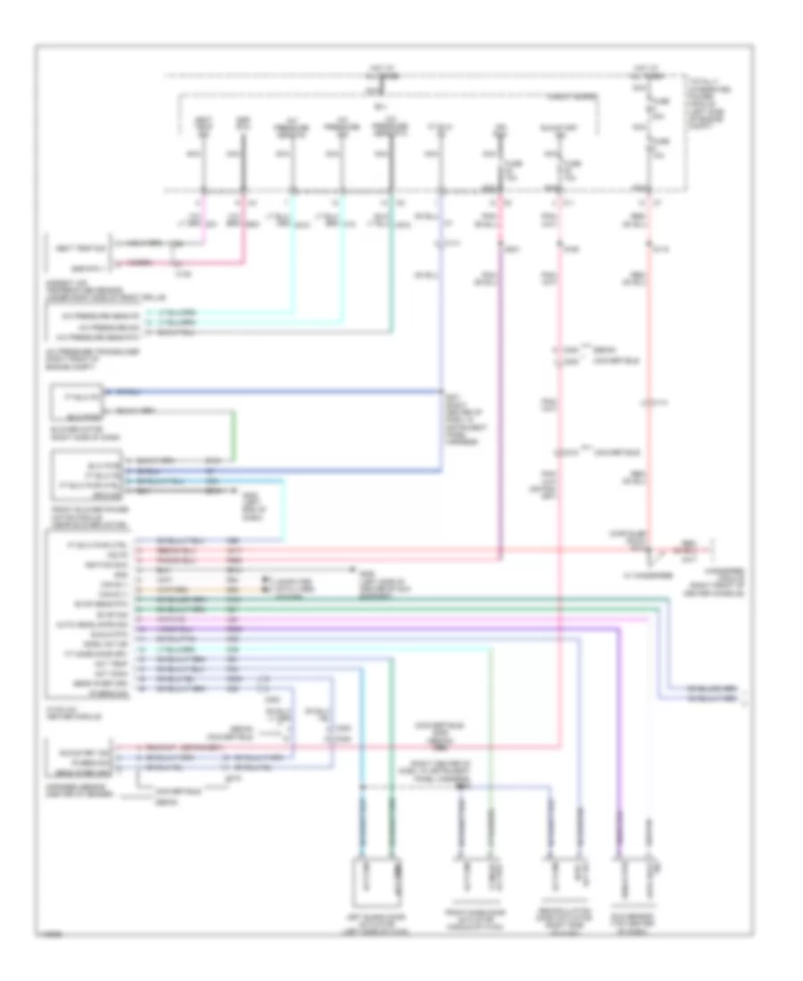 Automatic A C Wiring Diagram 1 of 2 for Dodge Avenger R T 2013