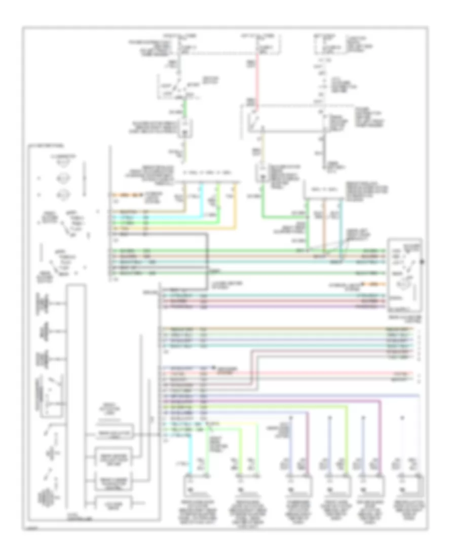 Manual A C Wiring Diagram 1 of 2 for Dodge Durango R T 2002