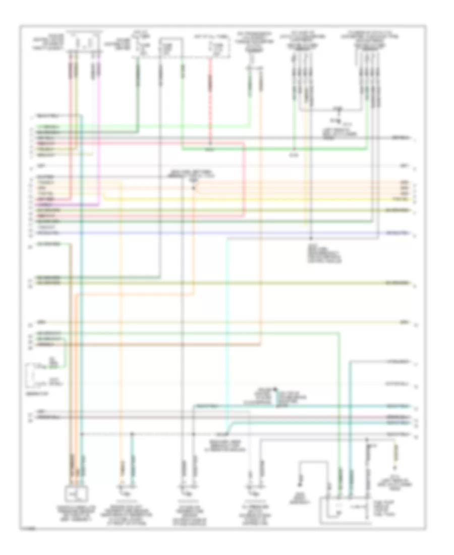 3.9L, Engine Performance Wiring Diagrams (2 of 3) for Dodge Ram Wagon B1500 1999