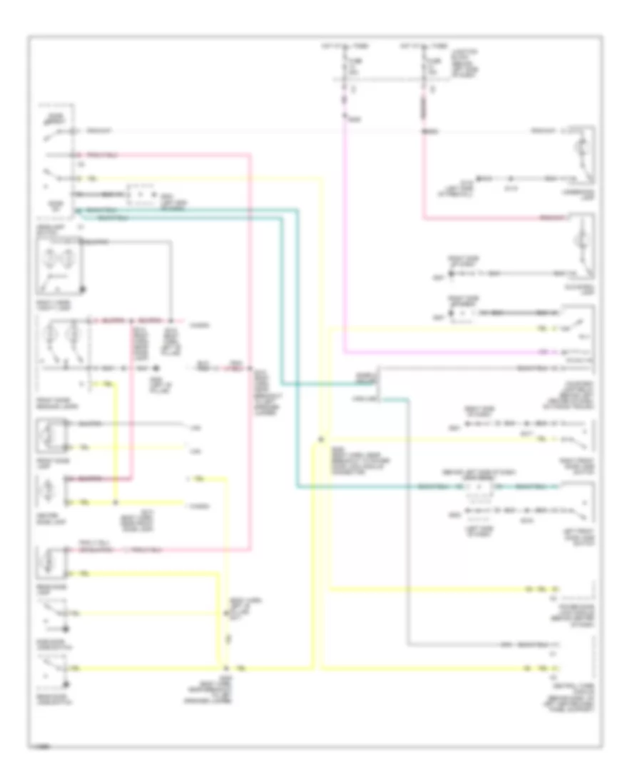Courtesy Lamps Wiring Diagram for Dodge Ram Wagon B1999 1500