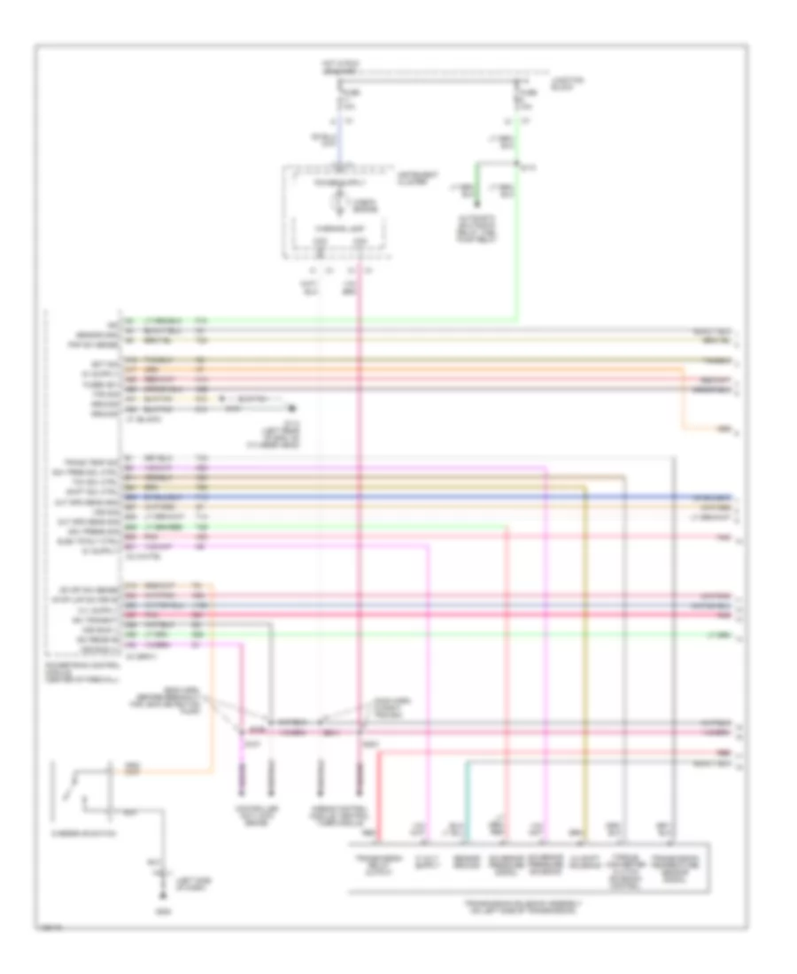 5 2L A T Wiring Diagram 1 of 2 for Dodge Ram Wagon B1999 1500