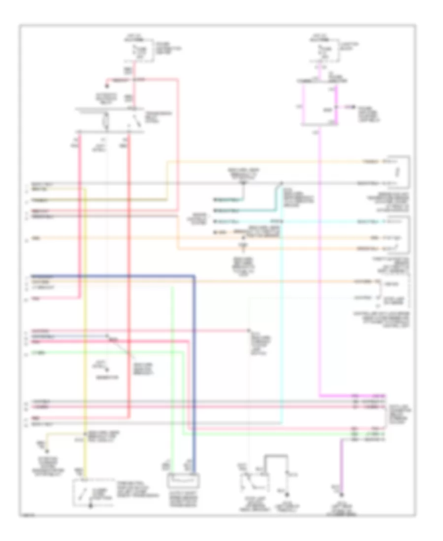 5 2L A T Wiring Diagram 2 of 2 for Dodge Ram Wagon B1999 1500