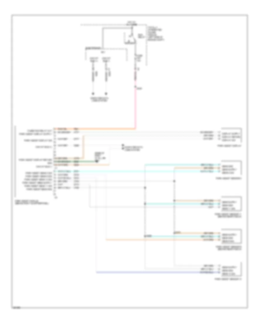 Parking Assistant Wiring Diagram for Dodge Nitro R T 2007