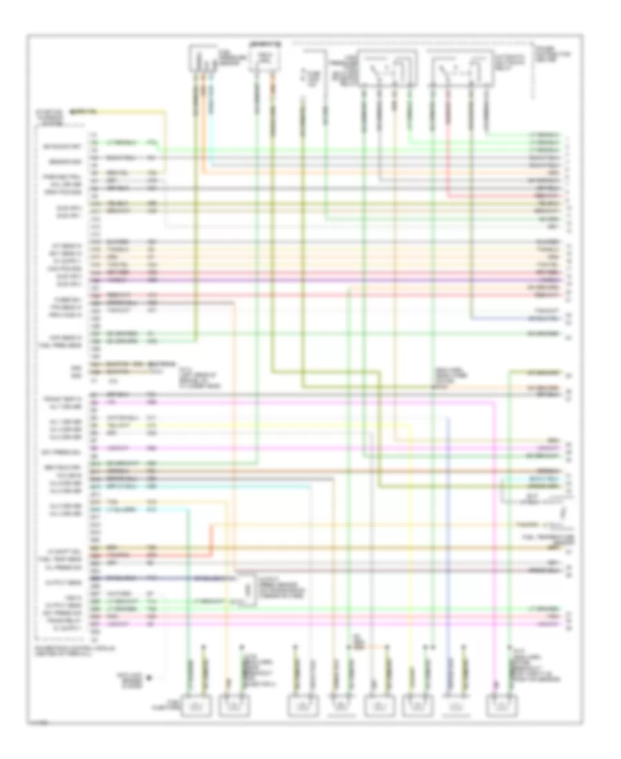 5 2L CNG Engine Performance Wiring Diagrams 1 of 3 for Dodge Ram Wagon B1999 2500