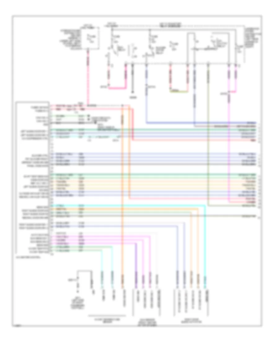 Automatic AC Wiring Diagram (1 of 4) for Dodge Dart SXT 2014