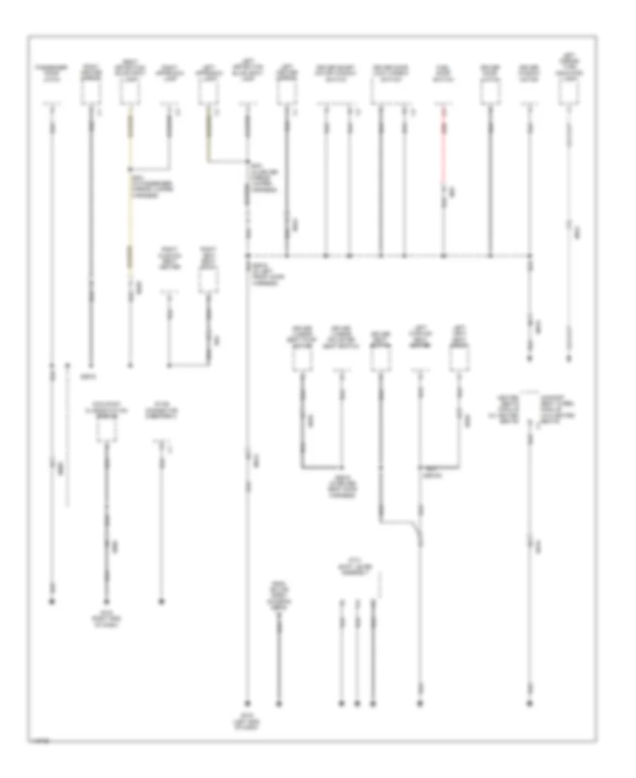 Ground Distribution Wiring Diagram 4 of 4 for Dodge Dart SXT 2014