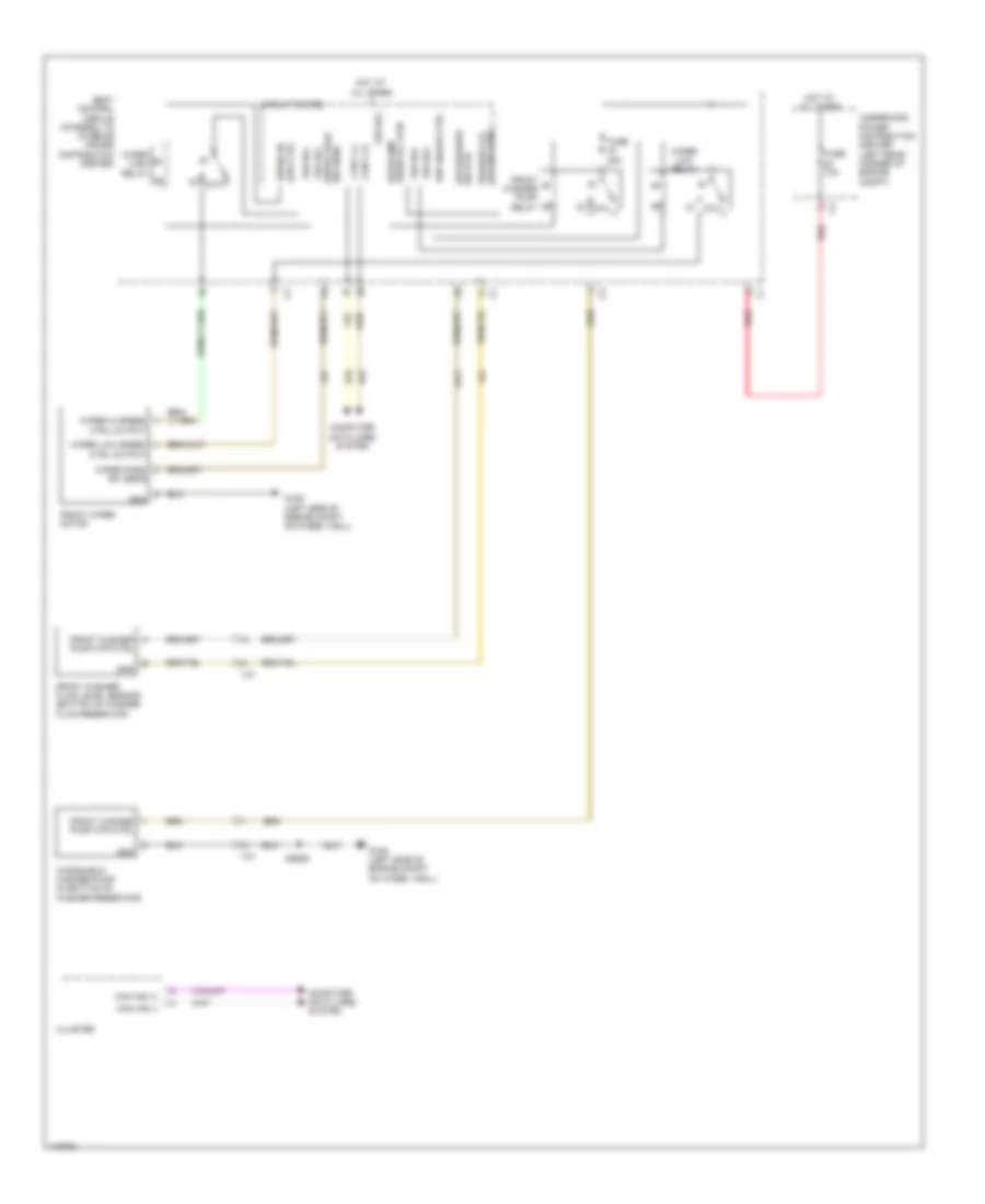 Wiper Washer Wiring Diagram for Dodge Dart SXT 2014