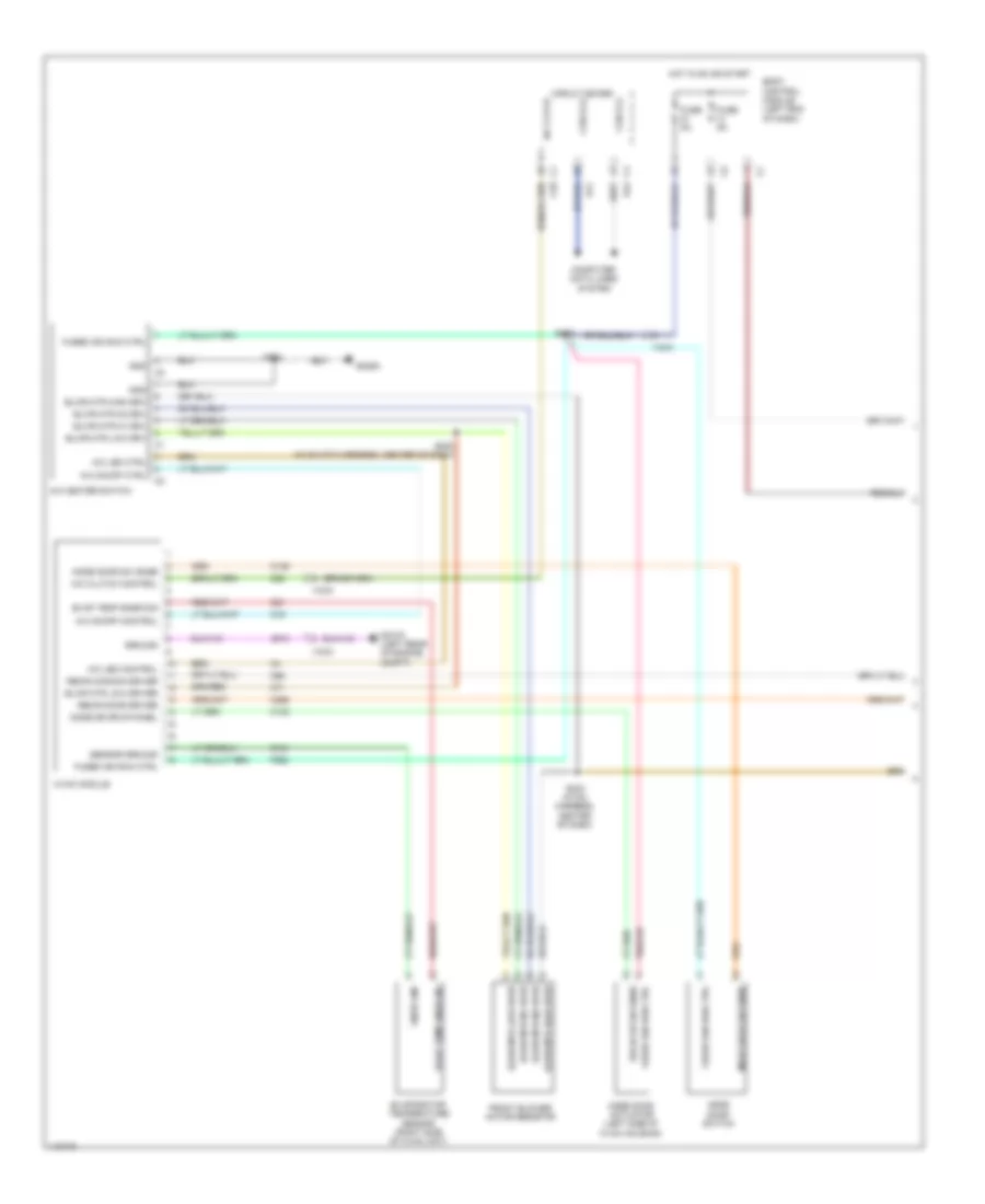 Электросхема кондиционера с ручный управлением (1 из 2) для Fiat 500 Lounge 2014