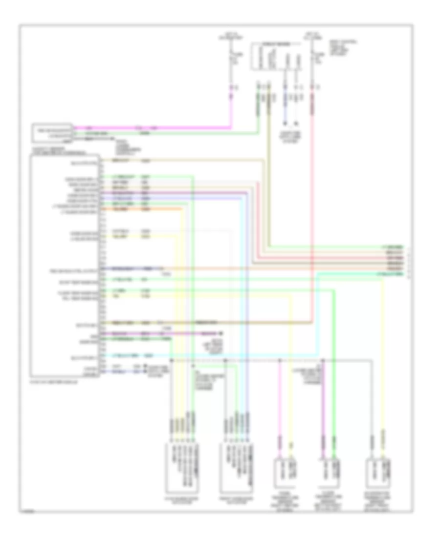 Электросхема кондиционера (1 из 3) для Fiat 500e 2014