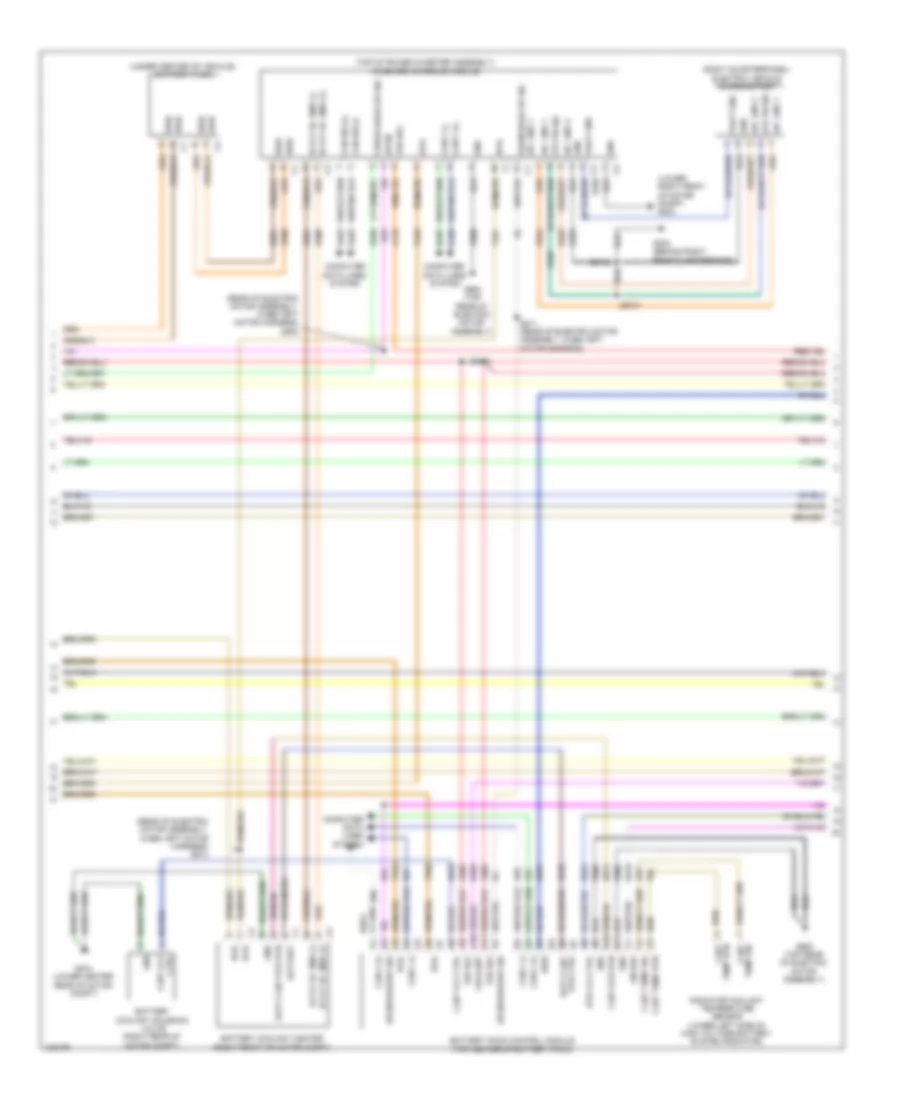 электрический, Электросхема системы управления двигателем (6 из 7) для Fiat 500e 2014