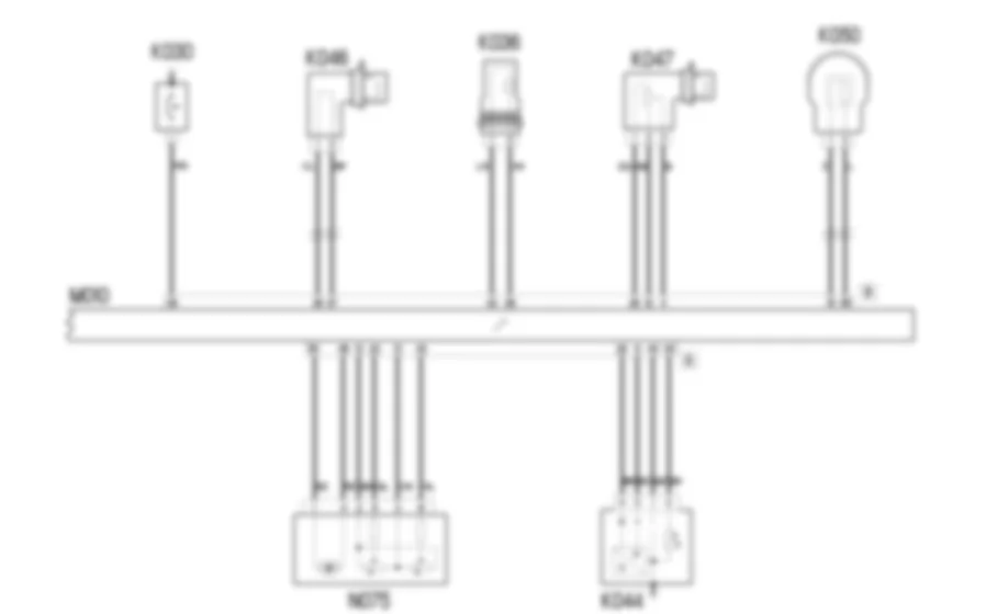 GESTION ELECTRONIQUE DES MOTEURS ESSENCE - SCHEMA ELECTRIQUE Fiat 500 1.4 16v  
