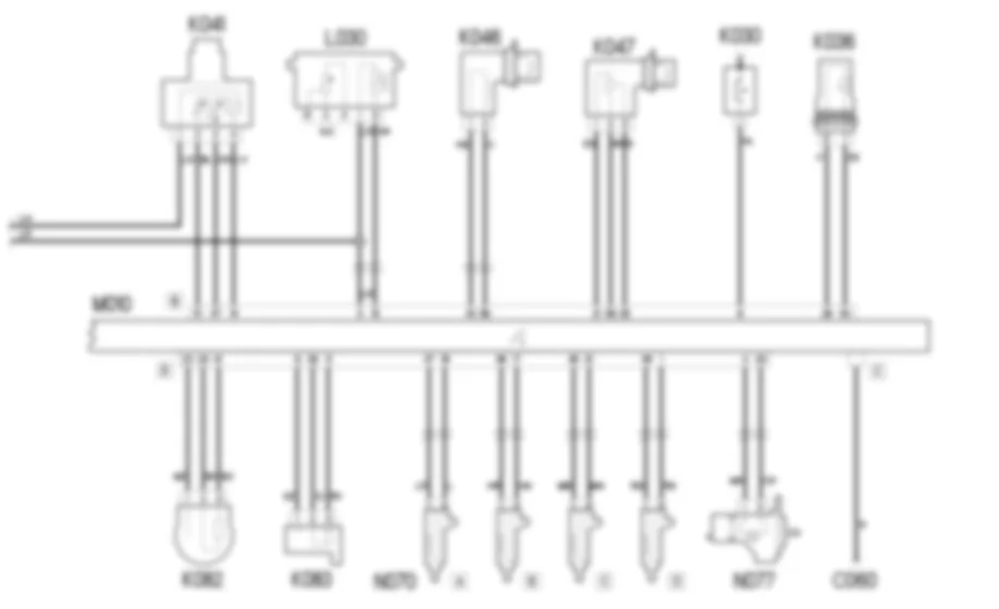 GESTION ELECTRONICA DE LOS MOTORES DIESEL - ESQUEMA ELECTRICO Fiat 500 1.3 Multijet  