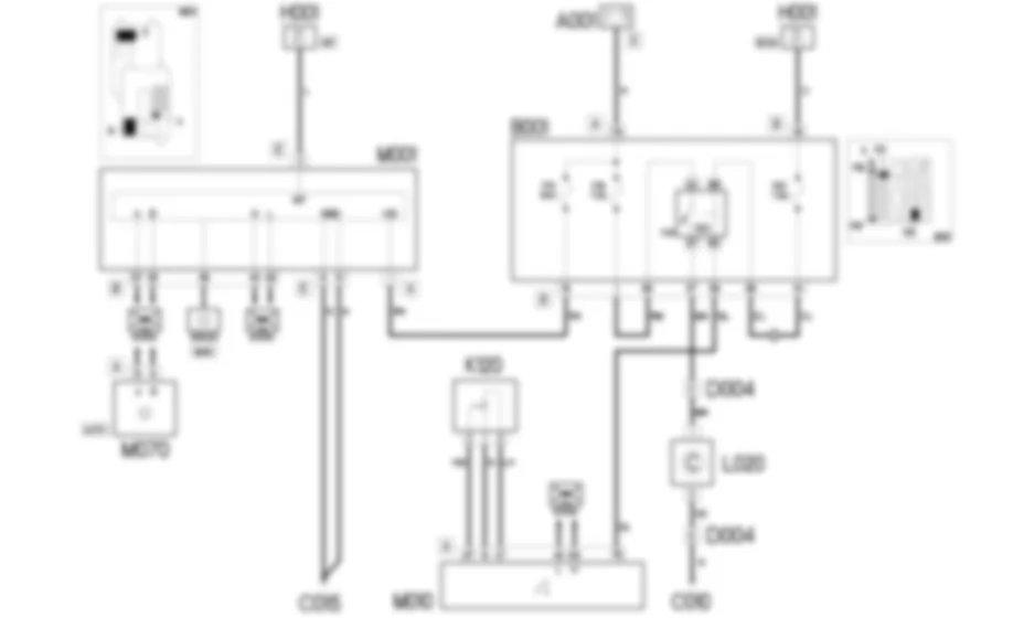 ACCIONAMIENTO DEL COMPRESOR - ESQUEMA ELECTRICO Fiat 500 1.3 Multijet ACCIONAMIENTO DEL COMPRESOR - ESQUEMA ELECTRICO Fiat 500 1.3 Multijet