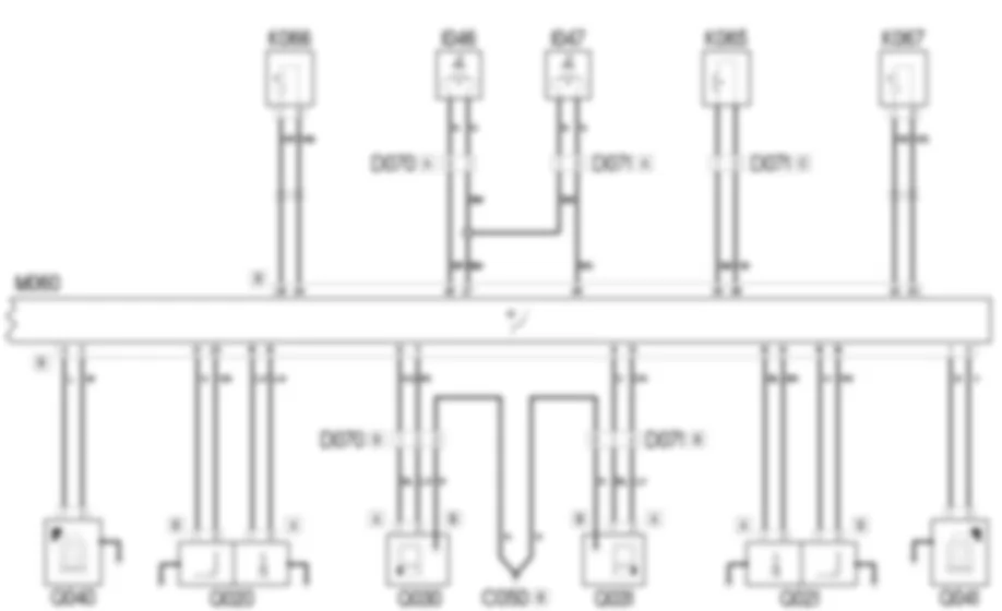 AIR BAG - ESQUEMA ELECTRICO Fiat 500 1.3 Multijet  