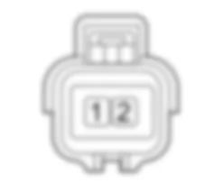 K036 - SONDE/THERMISTANCE DE TEMPERATURE DE LIQUIDE DE REFROIDISSEMENT DU MOTEUR (MOTEUR) Fiat 500 1.4 16v  