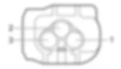 K097A - PARKING SENSORS (PARKING SENSOR BRAID) Fiat 500 1.3 Multijet  