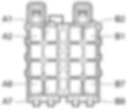 P020A - AUTORADIO (TABLEAU DE BORD) Fiat 500 1.4 16v  