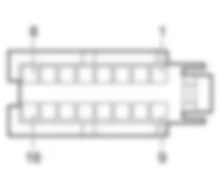 R010 - PRISE DE DIAGNOSTIC MULTIPLE (TABLEAU DE BORD) Fiat 500 1.4 16v  