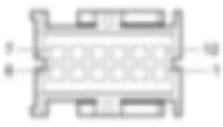 P143 - PRISE USB (ARRIERE) Fiat 500 1.4 16v  