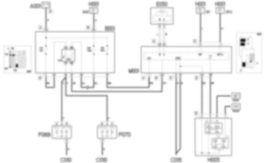 FEUX DE ROUTE - SCHEMA ELECTRIQUE Fiat 500 1.4 16v FEUX DE ROUTE - SCHEMA ELECTRIQUE Fiat 500 1.4 16v