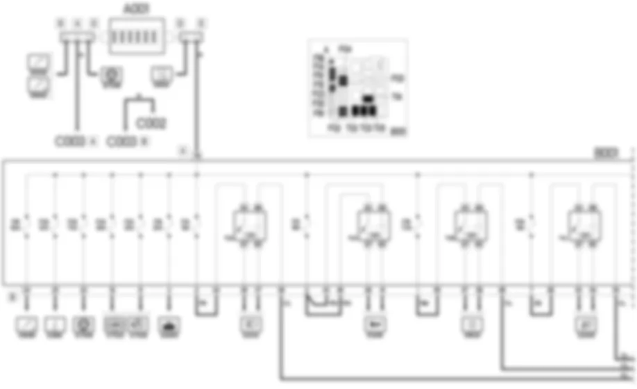 ALIMENTATION - SCHEMA ELECTRIQUE Fiat 500 1.4 16v  