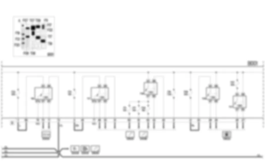 ALIMENTATION - SCHEMA ELECTRIQUE Fiat 500 1.4 16v  