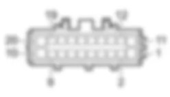 D030 - JONCTION PORTE AVG (AVANT) Fiat 500 1.4 16v  