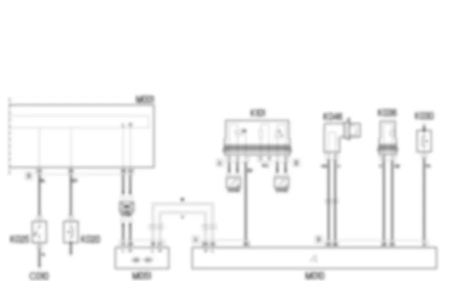 INSTRUMENTO DE A BORDO - ESQUEMA ELECTRICO Fiat 500 1.3 Multijet  