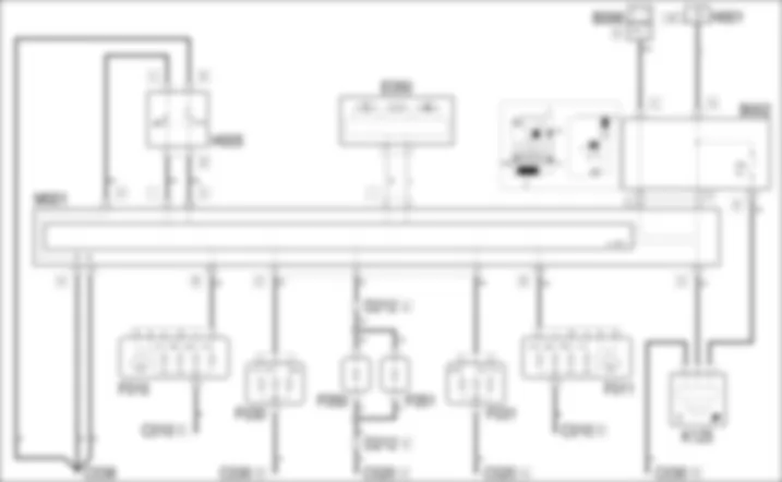 LUCI POSIZIONE / TARGA - SCHEMA ELETTRICO Fiat BRAVO 1.9 JTD 16v LUCI POSIZIONE / TARGA - SCHEMA ELETTRICO Fiat BRAVO 1.9 JTD 16v