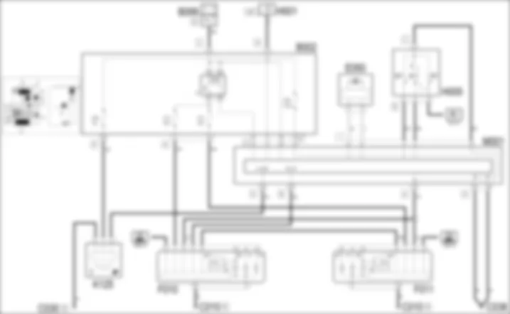 LUCI ANABBAGLIANTI - SCHEMA ELETTRICO Fiat BRAVO 1.9 JTD 8v LUCI ANABBAGLIANTI - SCHEMA ELETTRICO Fiat BRAVO 1.9 JTD 8v