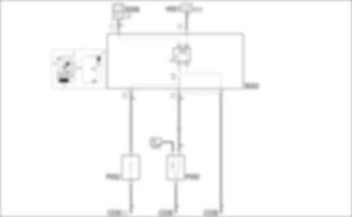 ACCENDISIGARI / PRESA DI CORRENTE - SCHEMA ELETTRICO Fiat BRAVO 1.9 JTD 16v ACCENDISIGARI / PRESA DI CORRENTE - SCHEMA ELETTRICO Fiat BRAVO 1.9 JTD 16v