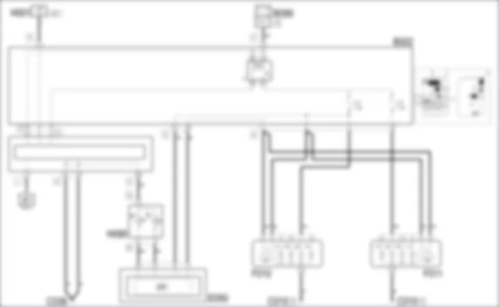 REGOLATORE ASSETTO FARI - SCHEMA ELETTRICO Fiat BRAVO 1.9 JTD 8v REGOLATORE ASSETTO FARI - SCHEMA ELETTRICO Fiat BRAVO 1.9 JTD 8v