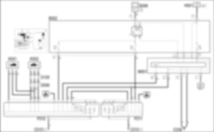 REGULATOR USTAWIENIA SWIATEL REFLEKTOROW - SCHEMAT ELEKTRYCZNY Fiat BRAVO 1.9 JTD 8v REGULATOR USTAWIENIA SWIATEL REFLEKTOROW - SCHEMAT ELEKTRYCZNY Fiat BRAVO 1.9 JTD 8v