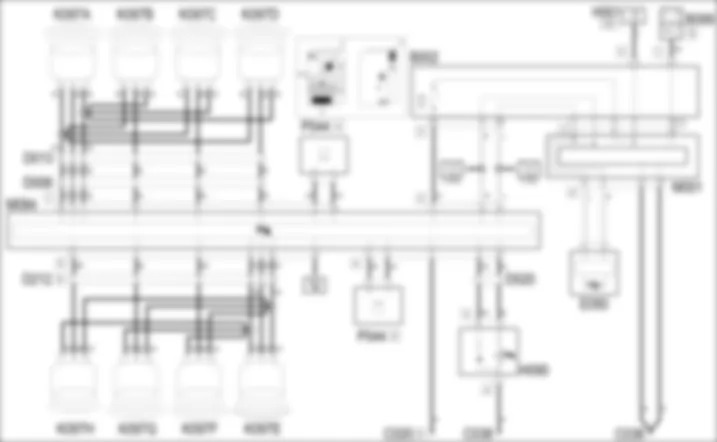 PARKSENSOREN - SCHALTPLAN Fiat BRAVO 1.9 JTD 16v  