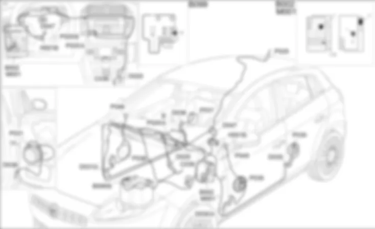 AUTORADIO - LOCALIZZAZIONE COMPONENTI Fiat BRAVO 1.9 JTD 16v AUTORADIO - LOCALIZZAZIONE COMPONENTI Fiat BRAVO 1.9 JTD 16v