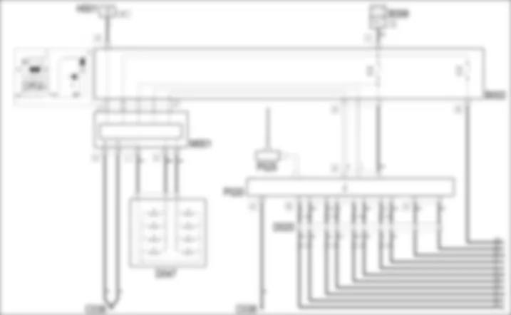 AUTORADIO - SCHEMA ELETTRICO Fiat BRAVO 1.9 JTD 16v AUTORADIO - SCHEMA ELETTRICO Fiat BRAVO 1.9 JTD 16v