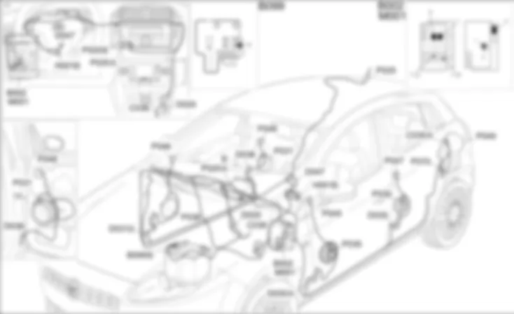 AUTORADIO - LOCALIZZAZIONE COMPONENTI Fiat BRAVO 1.9 JTD 16v AUTORADIO - LOCALIZZAZIONE COMPONENTI Fiat BRAVO 1.9 JTD 16v