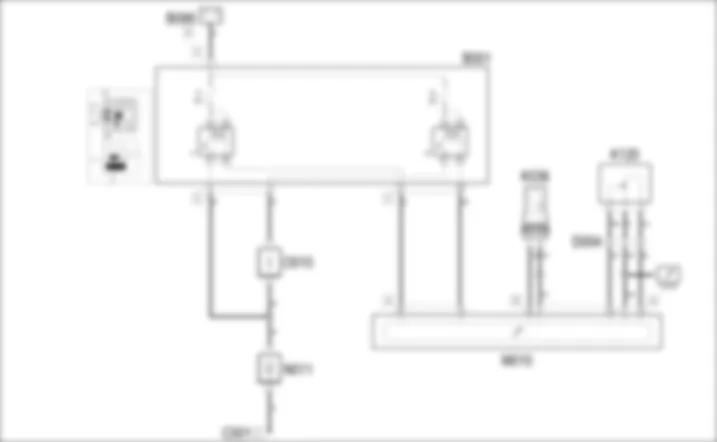 MOTORKUHLUNG - SCHALTPLAN Fiat BRAVO 1.4 16v  