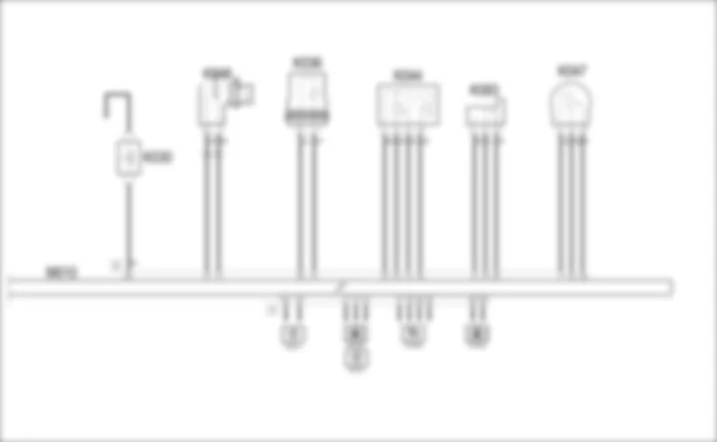 GESTIONE ELETTRONICA MOTORI DIESEL - SCHEMA ELETTRICO Fiat BRAVO 1.9 JTD 8v  
