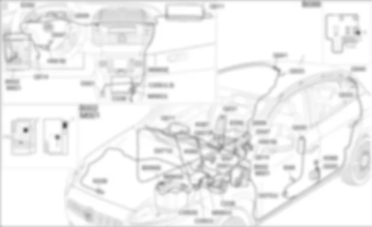 AIRBAG - LOCALIZZAZIONE COMPONENTI Fiat BRAVO 1.9 JTD 16v AIRBAG - LOCALIZZAZIONE COMPONENTI Fiat BRAVO 1.9 JTD 16v